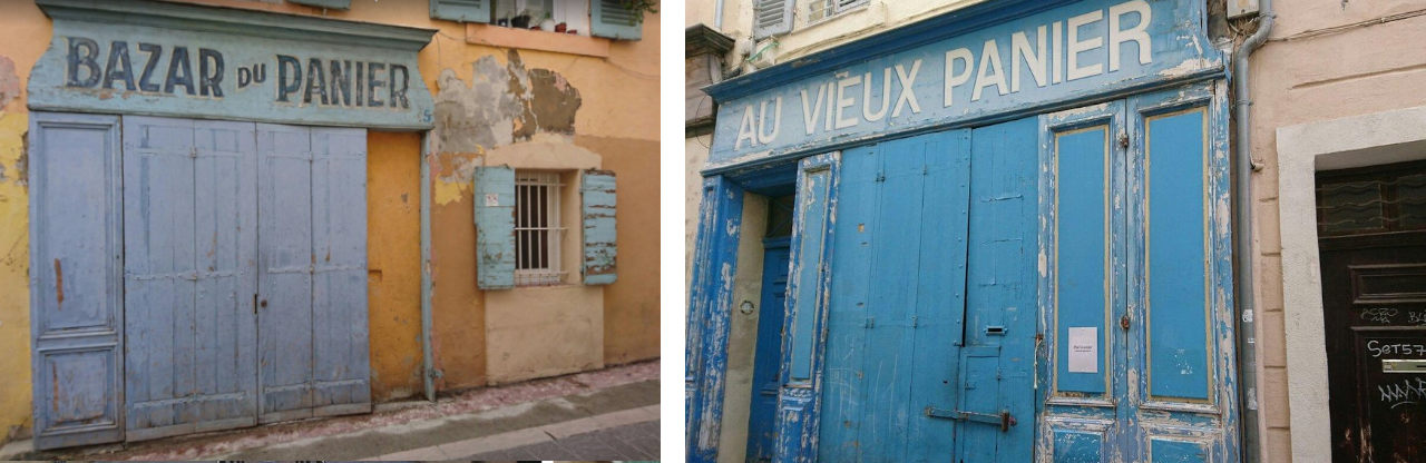 magasins ruelles du panier